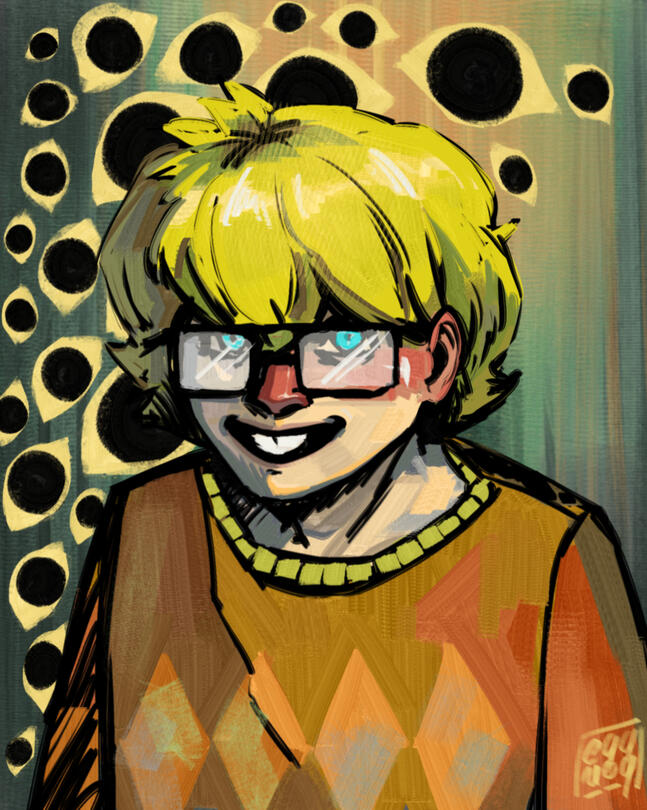 Full colored Bust