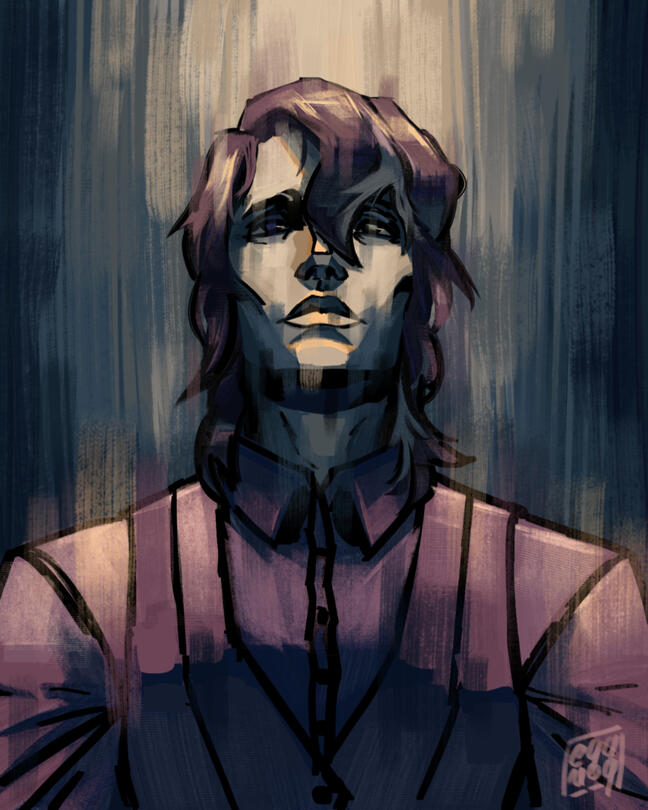 Full colored Bust
